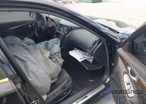 2016 Infiniti Q50 3.0T Premium from USA, damaged, VIN JN1EV7ARXGM341697